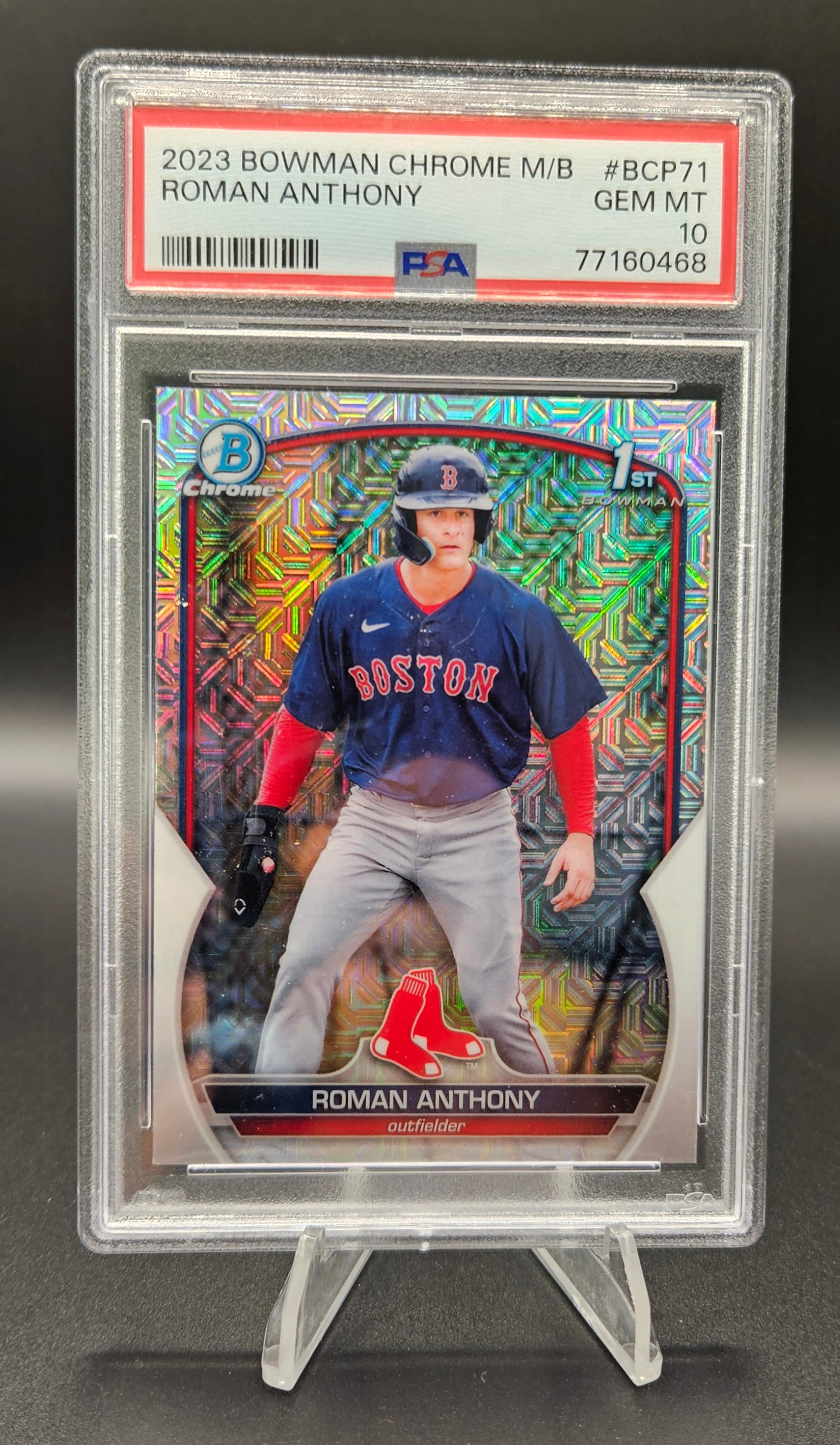 Roman Anthony 2023 Bowman Chrome PSA 10